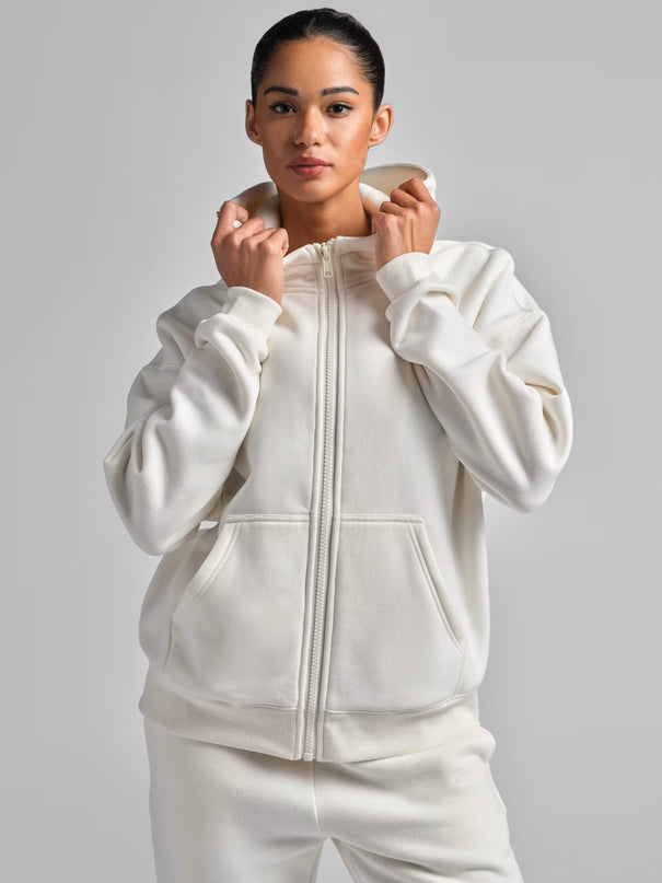 EVORA® Pastel Zip Hoodie & Sweatpants Set