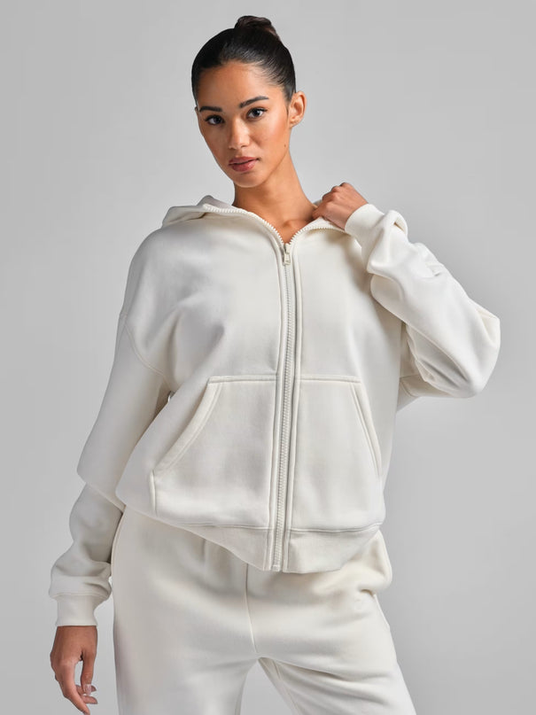 EVORA® Pastel Zip Hoodie & Sweatpants Set