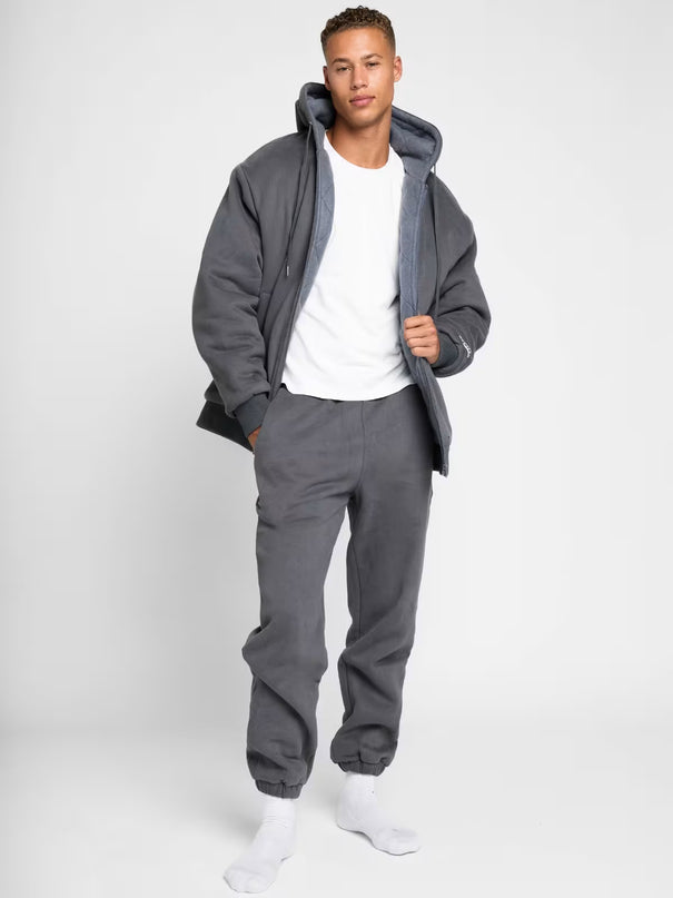 EVORA® Pastel Zip Hoodie & Sweatpants Set