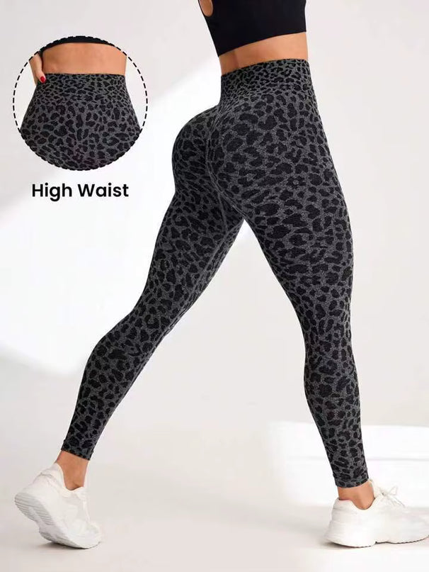 EVORA® Leopard Yoga Leggings