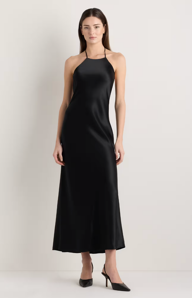 EVORA® Aurélia Satin A-Line Gown