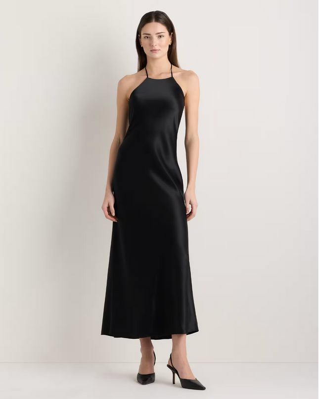 EVORA® Aurélia Satin A-Line Gown