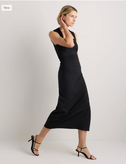 EVORA® Véra Square-Neck Maxi Dress