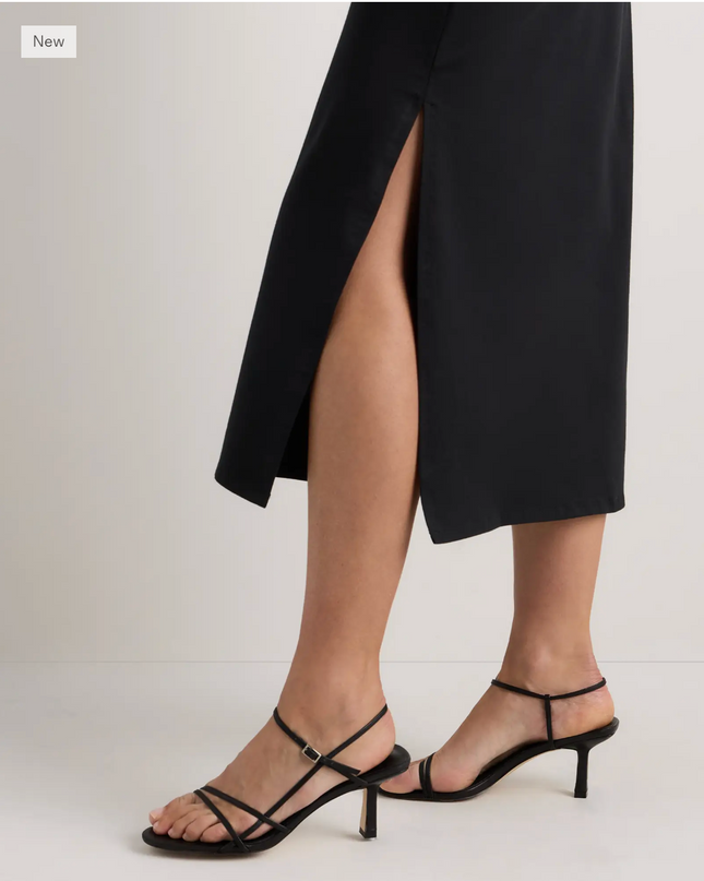 EVORA® Véra Square-Neck Maxi Dress