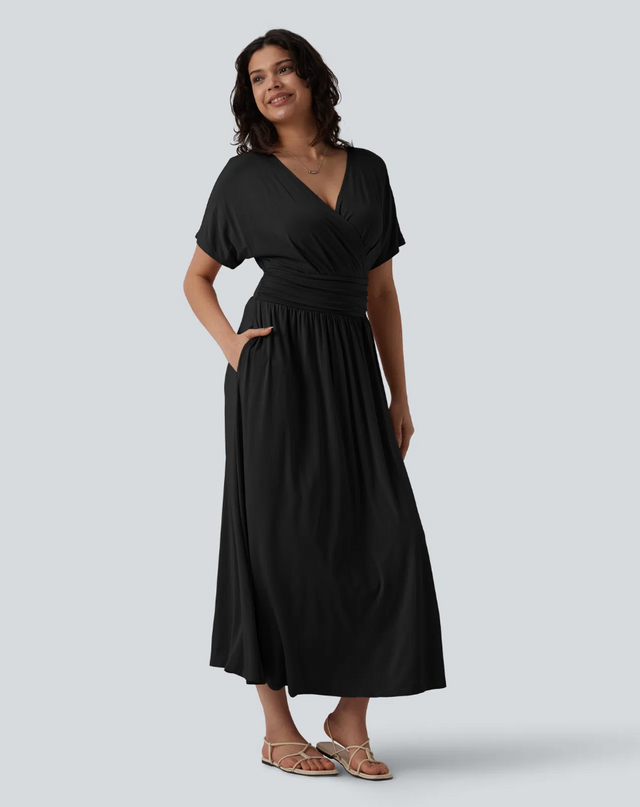 EVORA® Élan High-Waist Maxi Dress