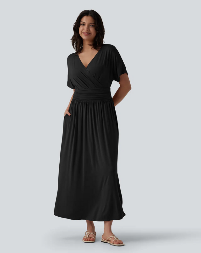 EVORA® Élan High-Waist Maxi Dress