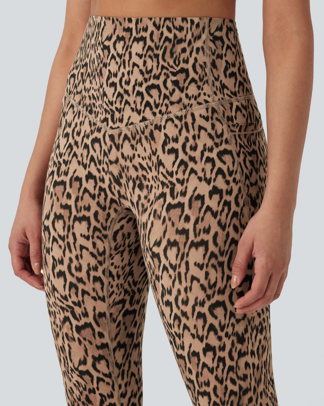 EVORA® Leopard High Waisted Leggings