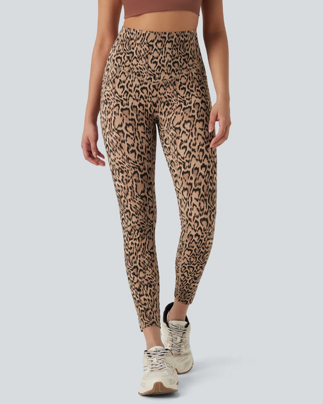 EVORA® Leopard High Waisted Leggings