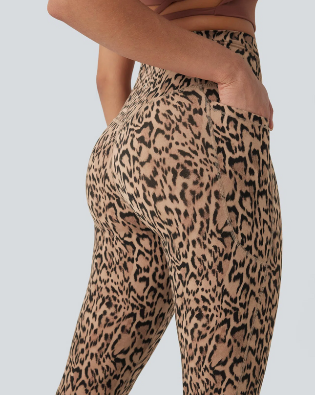 EVORA® Leopard High Waisted Leggings