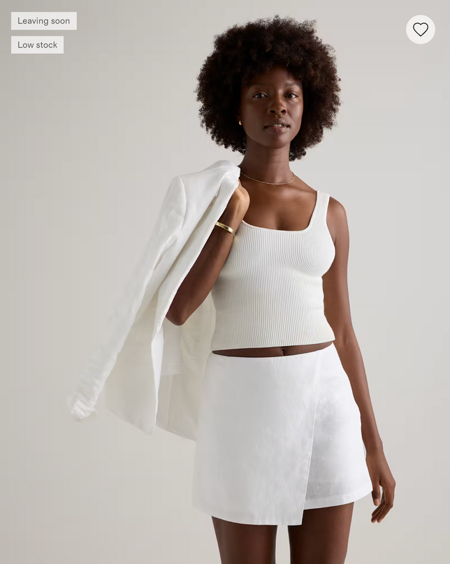 EVORA®  European Linen Skirt