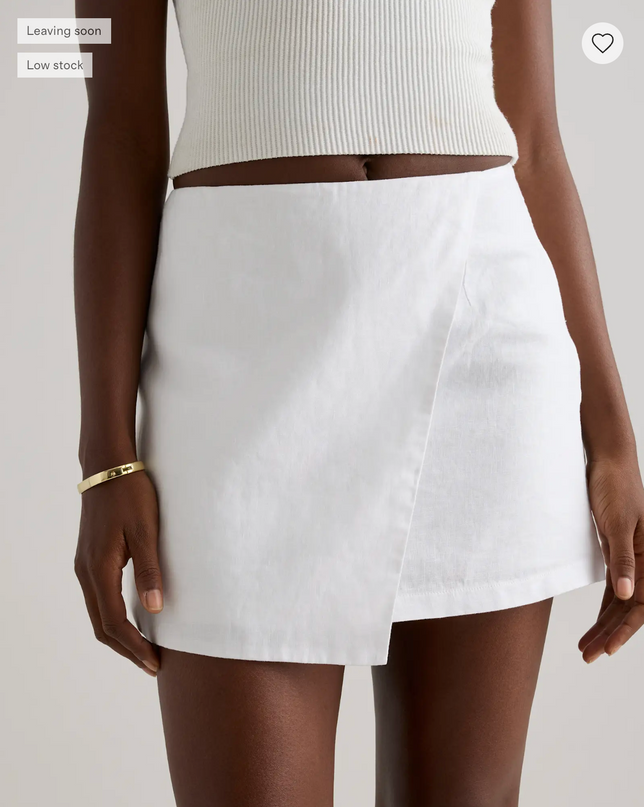 EVORA®  European Linen Skirt