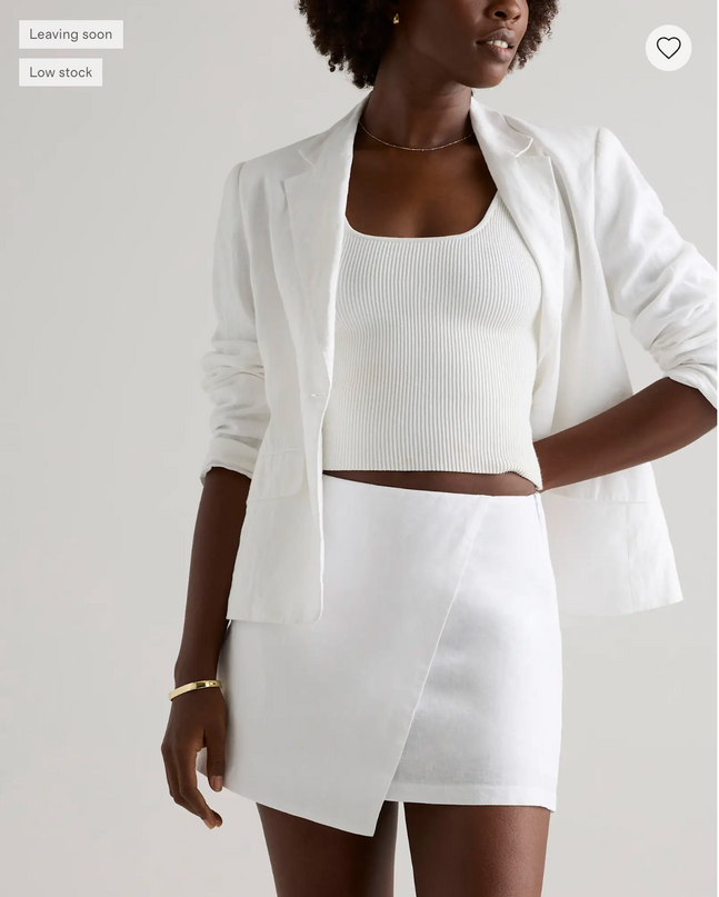 EVORA®  European Linen Skirt