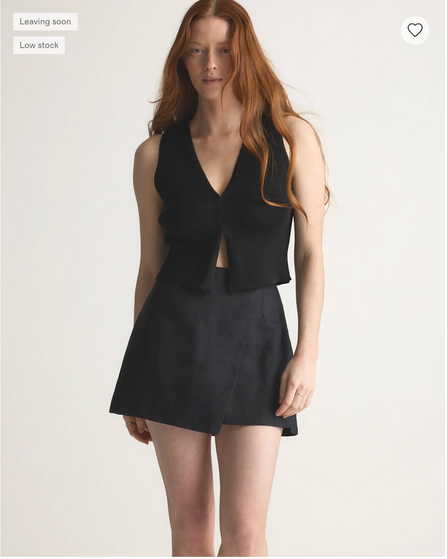 EVORA®  European Linen Skirt