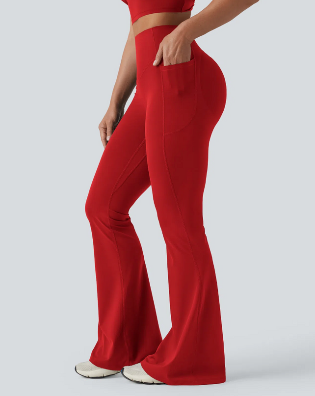 EVORA® Flare Leg Yoga Pants