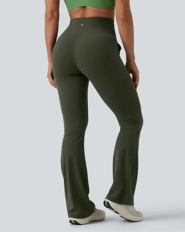EVORA® Bell-Bottoms Yoga Wide Leg Leggings