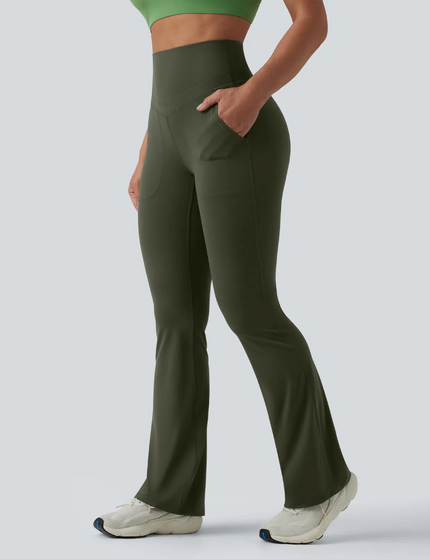 EVORA® Bell-Bottoms Yoga Wide Leg Leggings