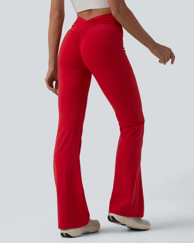 EVORA® Wide Leg Leggings