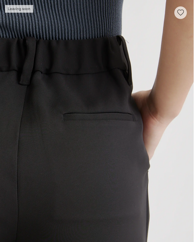 EVORA® Stretch Crepe Pleated Wide Leg Pants