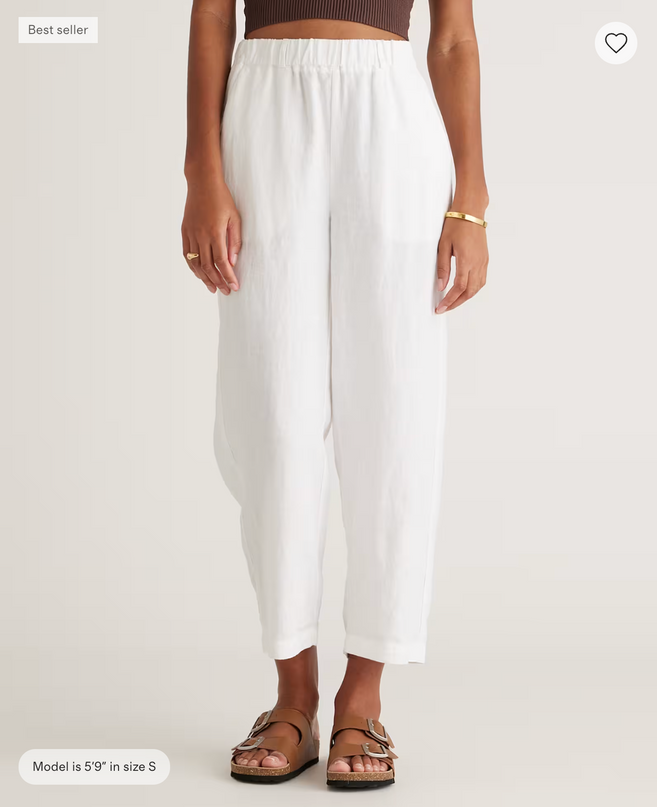 EVORA® European Linen Pants