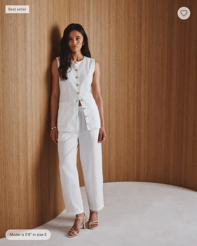 EVORA® European Linen Pants