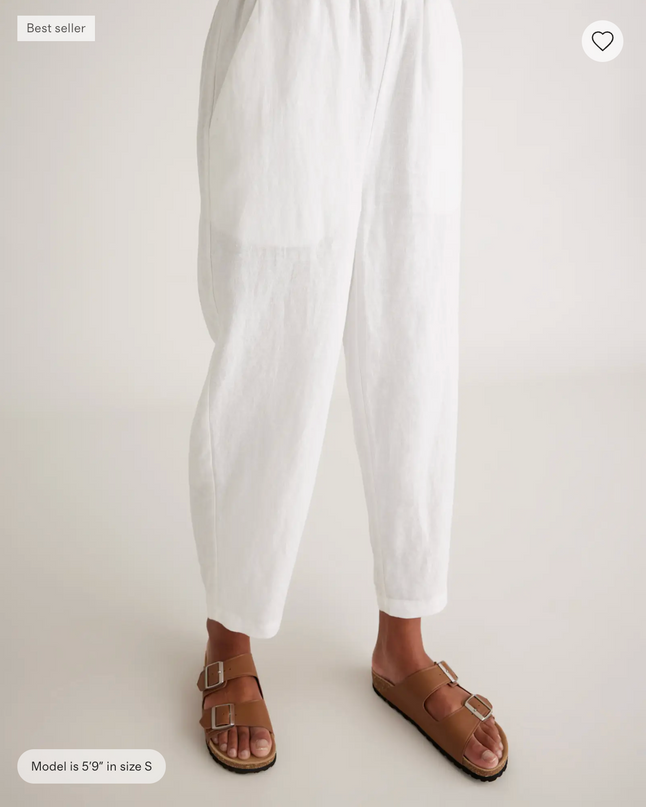 EVORA® European Linen Pants