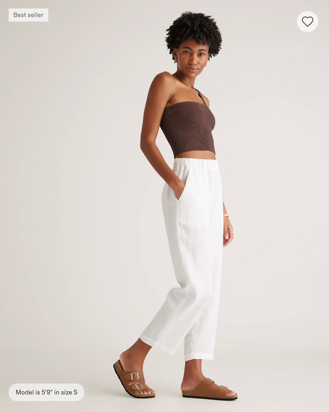 EVORA® European Linen Pants
