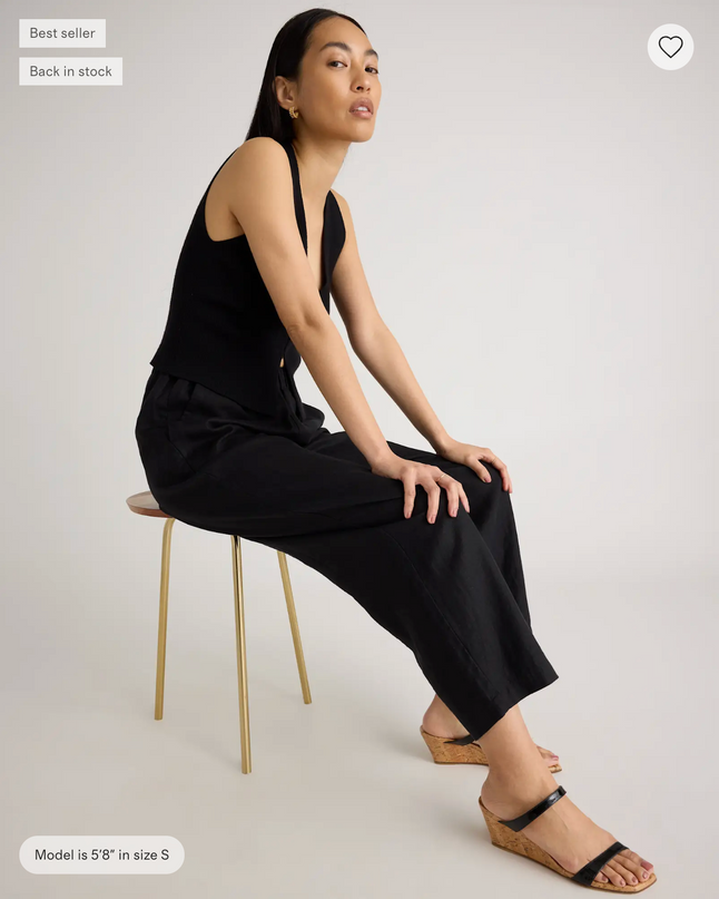 EVORA® European Linen Pants