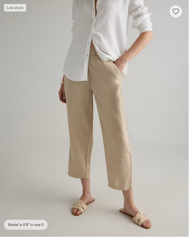 EVORA® European Linen Pants