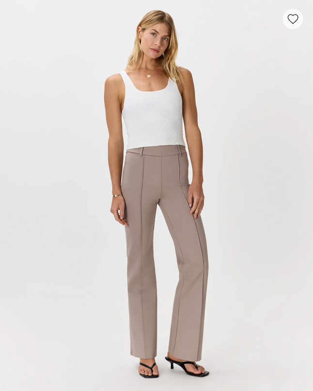 EVORA® Ultra-Stretch Ponte Flare Leg Pants