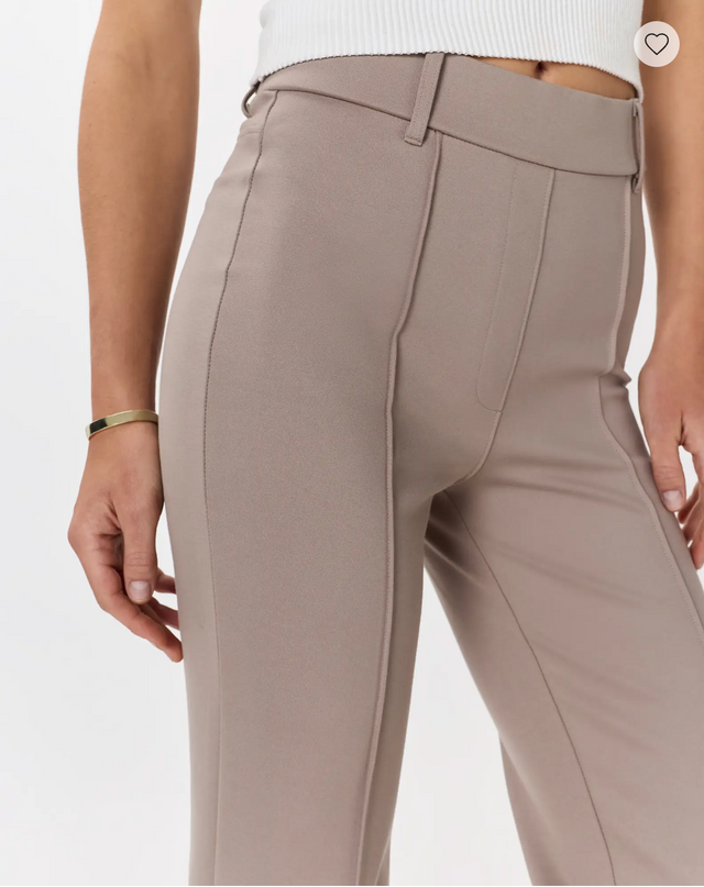 EVORA® Ultra-Stretch Ponte Flare Leg Pants