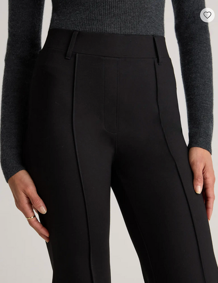 EVORA® Ultra-Stretch Ponte Flare Leg Pants