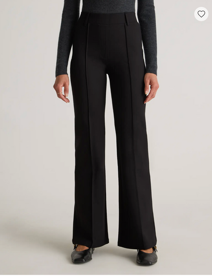 EVORA® Ultra-Stretch Ponte Flare Leg Pants