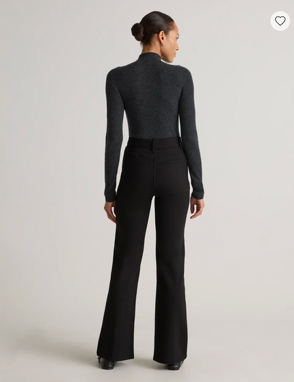 EVORA® Ultra-Stretch Ponte Flare Leg Pants