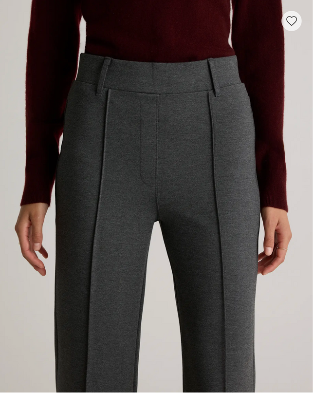 EVORA® Ultra-Stretch Ponte Flare Leg Pants