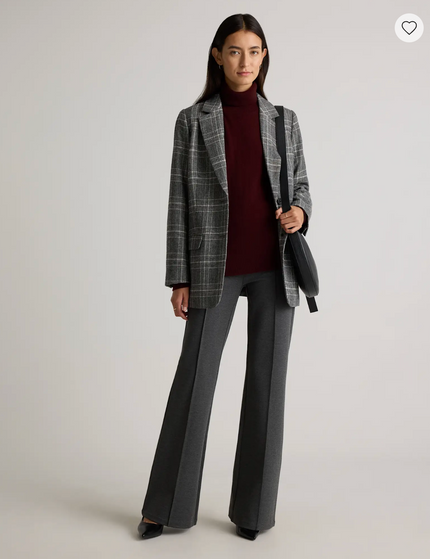 EVORA® Ultra-Stretch Ponte Flare Leg Pants