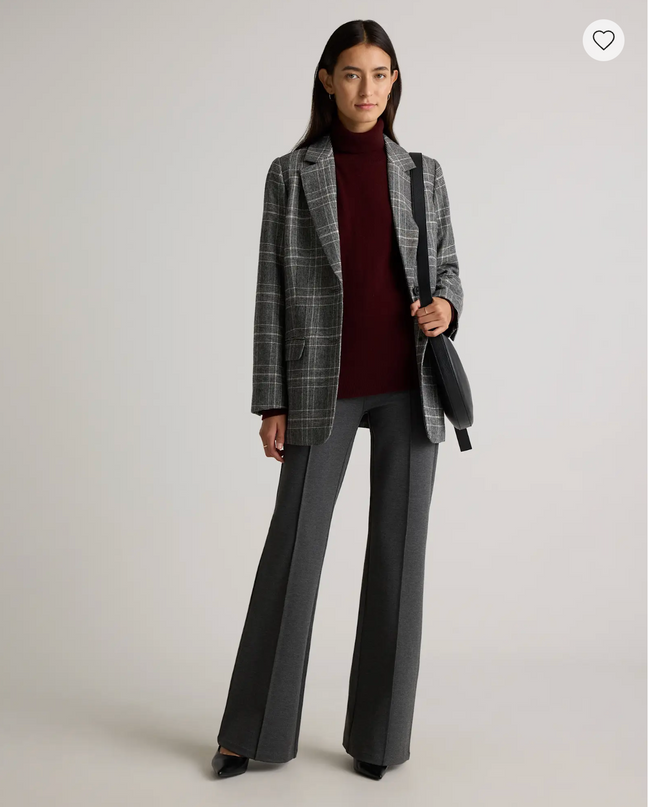 EVORA® Ultra-Stretch Ponte Flare Leg Pants