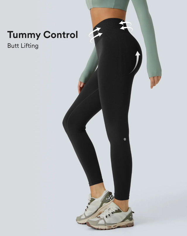 EVORA® High-Waisted Tummy Fitness Leggings