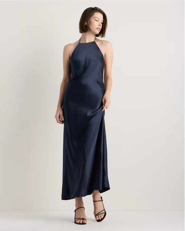 EVORA® Aurélia Satin A-Line Gown
