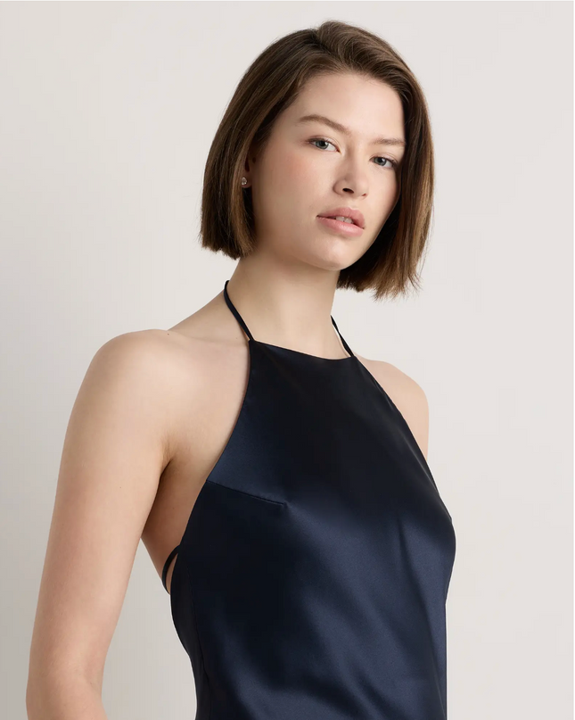 EVORA® Aurélia Satin A-Line Gown