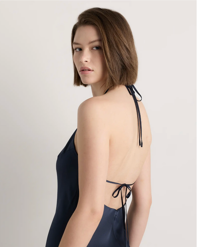 EVORA® Aurélia Satin A-Line Gown