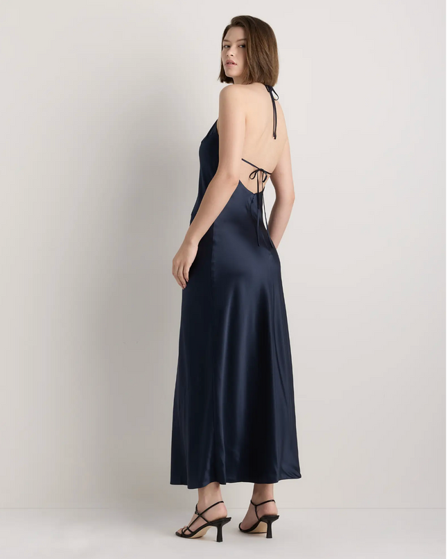 EVORA® Aurélia Satin A-Line Gown
