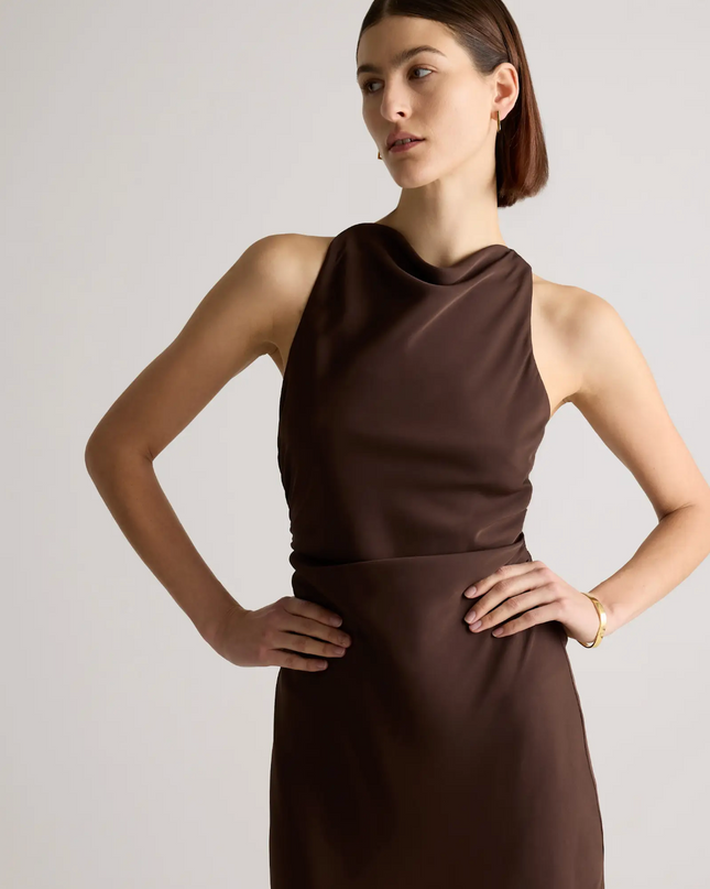 EVORA® Celeste Backless Bow Gown