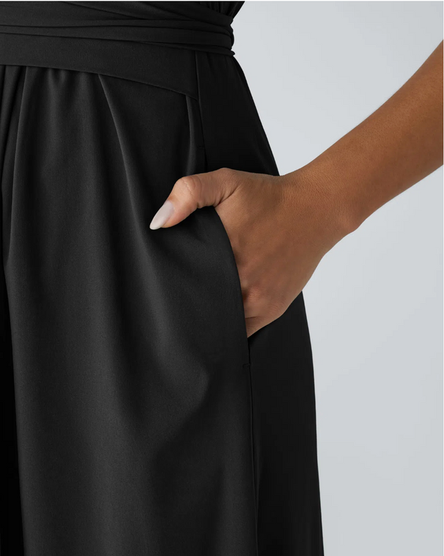 EVORA® Alina Pleated Batwing Dress