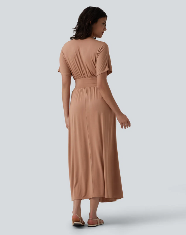 EVORA® Élan High-Waist Maxi Dress