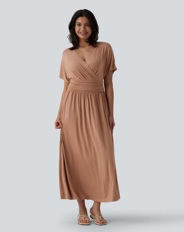 EVORA® Élan High-Waist Maxi Dress