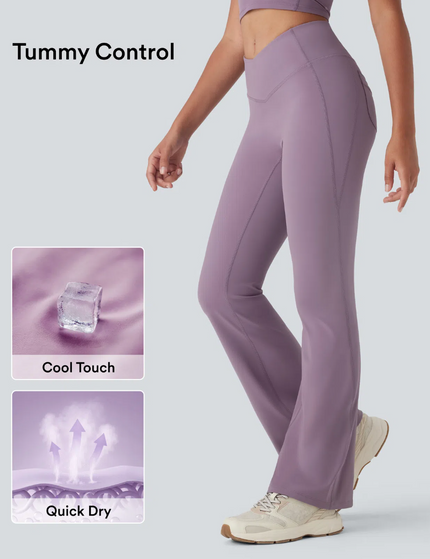 EVORA® Straight-Leg Sports Pants