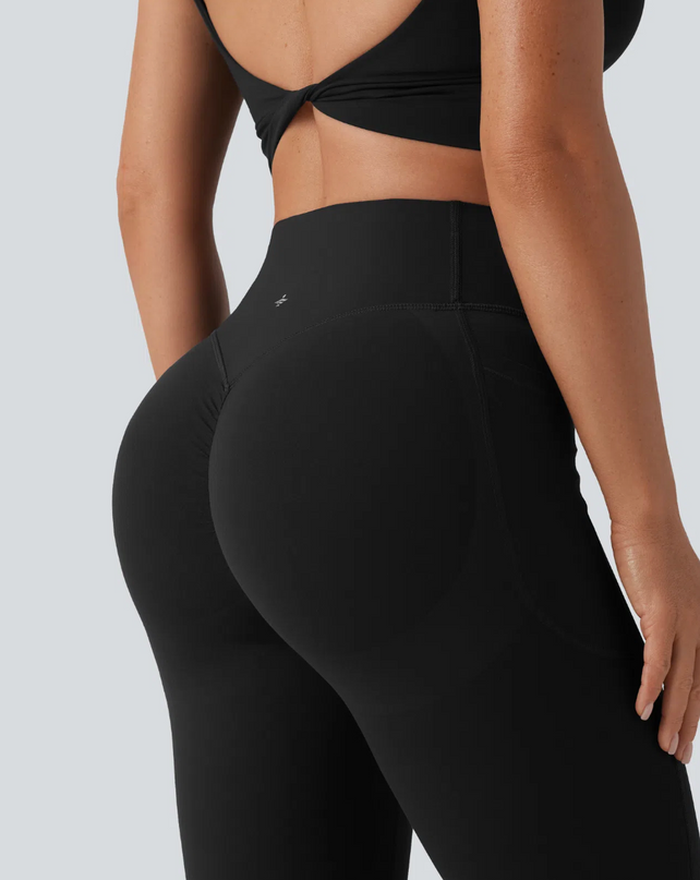 EVORA® Flare Leg Yoga Pants