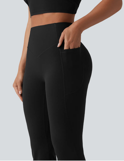 EVORA® Flare Leg Yoga Pants