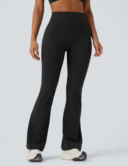 EVORA® Wide Leg Leggings