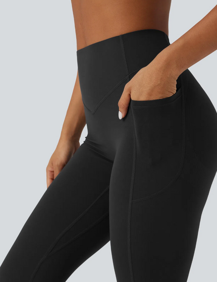 EVORA® Wide Leg Leggings
